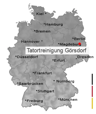 Tatortreinigung Görsdorf