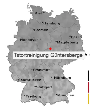Tatortreinigung Güntersberge
