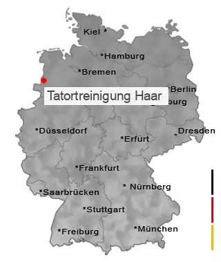 Tatortreinigung Haar