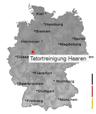 Tatortreinigung Haaren