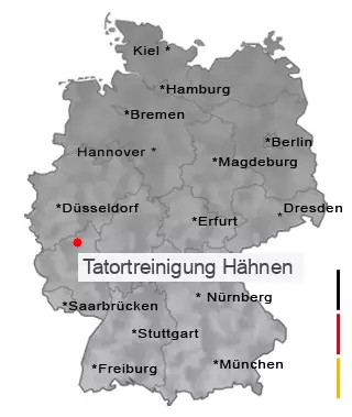 Tatortreinigung Hähnen
