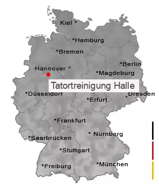 Tatortreinigung Halle