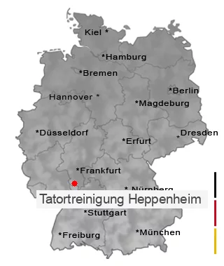 Tatortreinigung Heppenheim