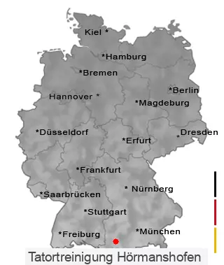 Tatortreinigung Hörmanshofen