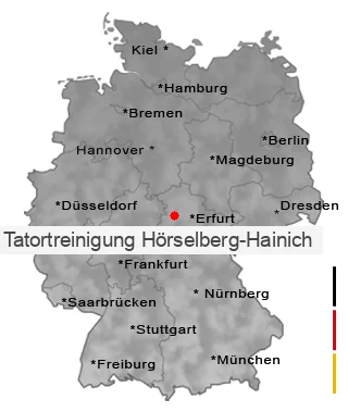 Tatortreinigung Hörselberg-Hainich