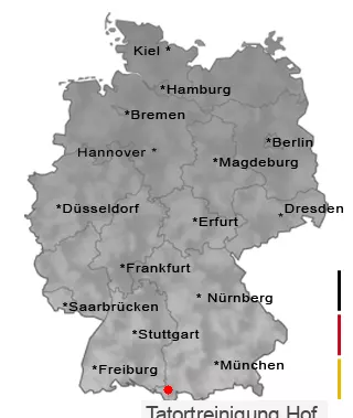 Tatortreinigung Hof