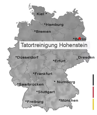 Tatortreinigung Hohenstein