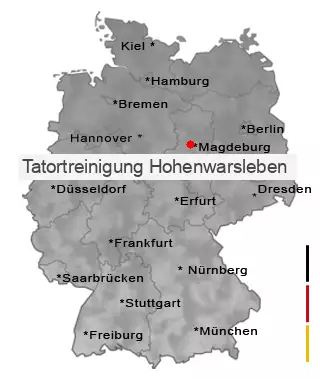 Tatortreinigung Hohenwarsleben