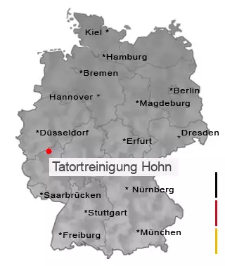 Tatortreinigung Hohn