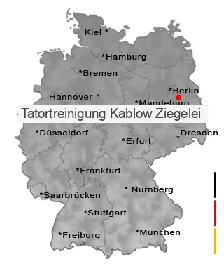 Tatortreinigung Kablow Ziegelei