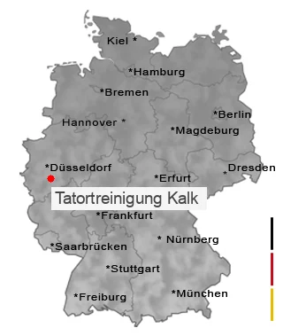 Tatortreinigung Kalk