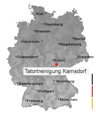 Tatortreinigung Kamsdorf