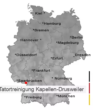 Tatortreinigung Kapellen-Drusweiler