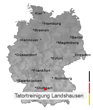 Tatortreinigung Landshausen