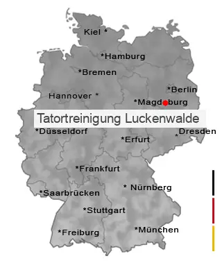 Tatortreinigung Luckenwalde