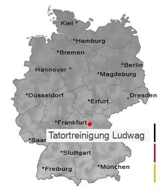 Tatortreinigung Ludwag