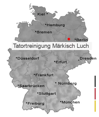 Tatortreinigung Märkisch Luch