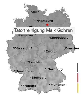 Tatortreinigung Malk Göhren