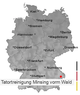 Tatortreinigung Minsing vorm Wald