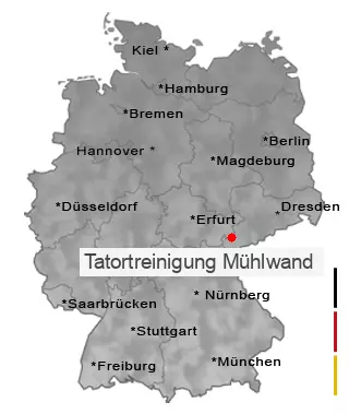 Tatortreinigung Mühlwand