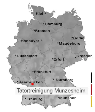 Tatortreinigung Münzesheim
