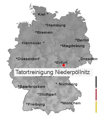 Tatortreinigung Niederpöllnitz