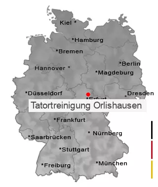 Tatortreinigung Orlishausen