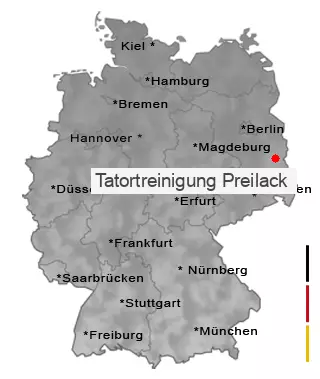 Tatortreinigung Preilack