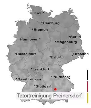 Tatortreinigung Preinersdorf