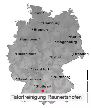 Tatortreinigung Raunertshofen
