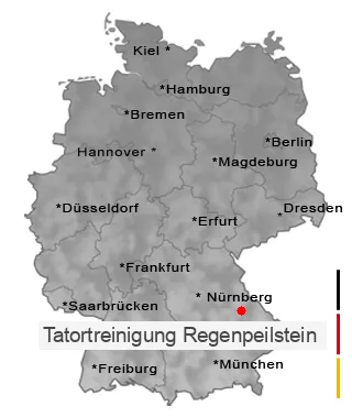 Tatortreinigung Regenpeilstein