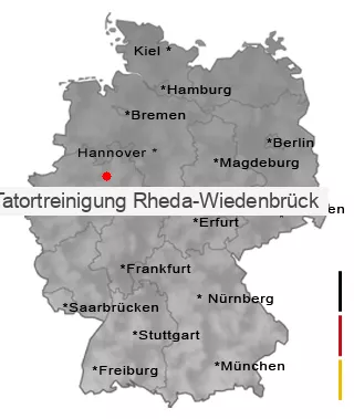 Tatortreinigung Rheda-Wiedenbrück