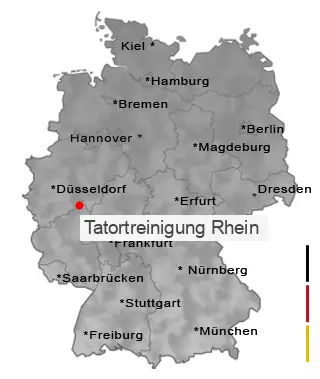 Tatortreinigung Rhein