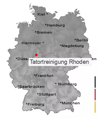 Tatortreinigung Rhoden