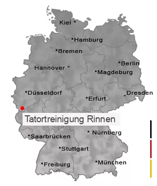 Tatortreinigung Rinnen