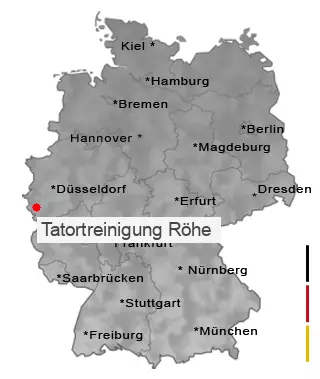 Tatortreinigung Röhe