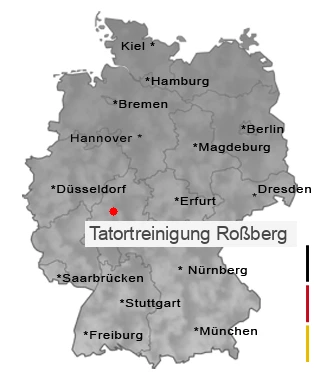 Tatortreinigung Roßberg