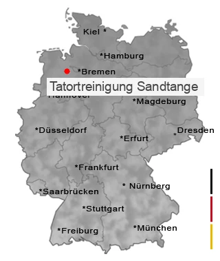 Tatortreinigung Sandtange