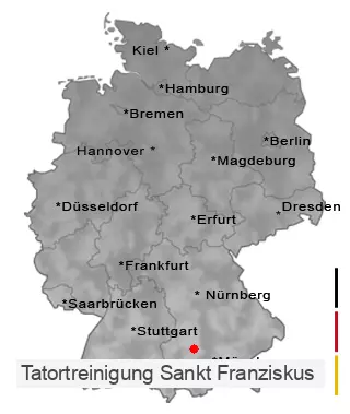 Tatortreinigung Sankt Franziskus