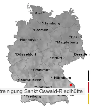 Tatortreinigung Sankt Oswald-Riedlhütte
