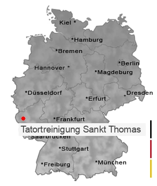 Tatortreinigung Sankt Thomas