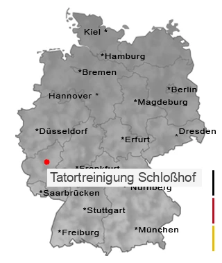 Tatortreinigung Schloßhof