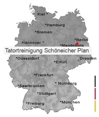 Tatortreinigung Schöneicher Plan