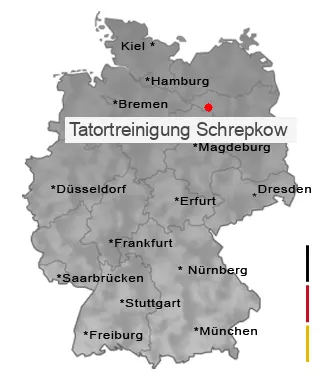 Tatortreinigung Schrepkow