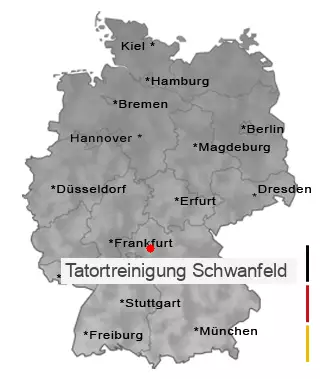 Tatortreinigung Schwanfeld