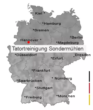 Tatortreinigung Sondermühlen