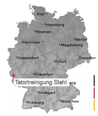 Tatortreinigung Stahl