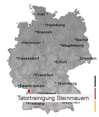 Tatortreinigung Steinmauern