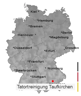Tatortreinigung Taufkirchen