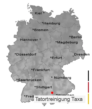 Tatortreinigung Taxa